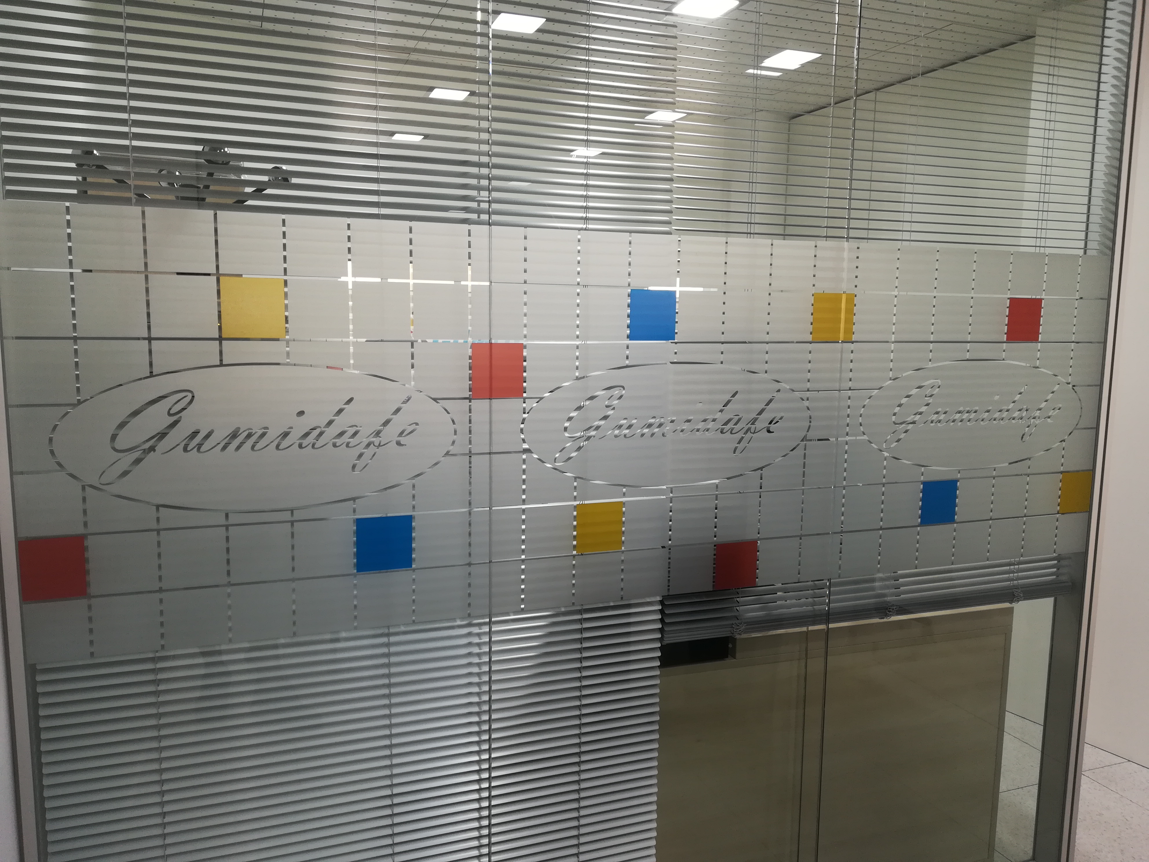 Rotulación Oficina GUMIDAFE